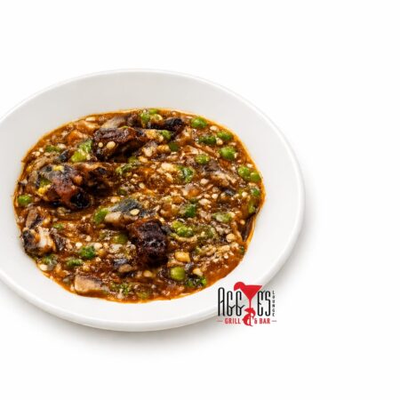 Side Egusi Goat Meat