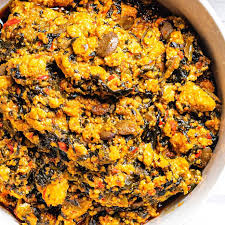 Side Egusi Goat Meat