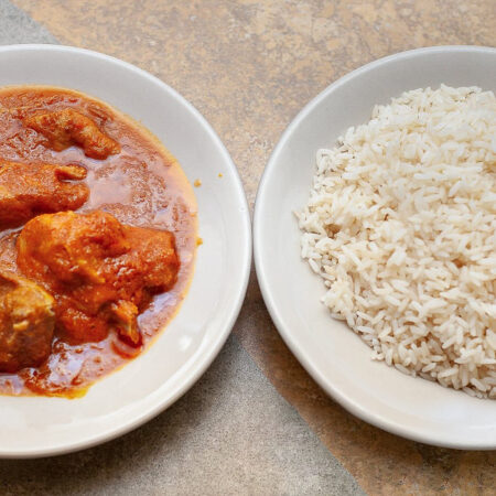 Chicken/Beef goat meat stew